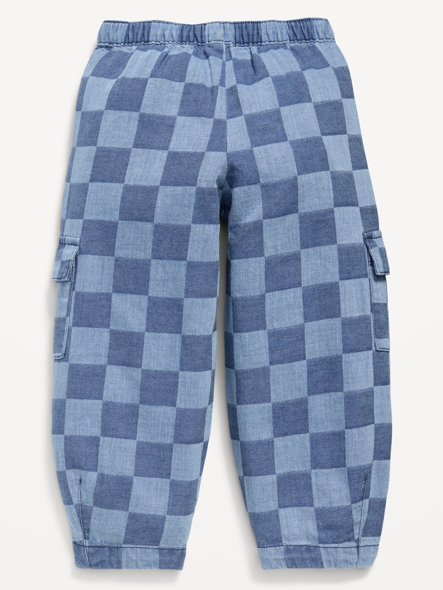 Barrel-Leg Cargo Pants for Toddler Girls