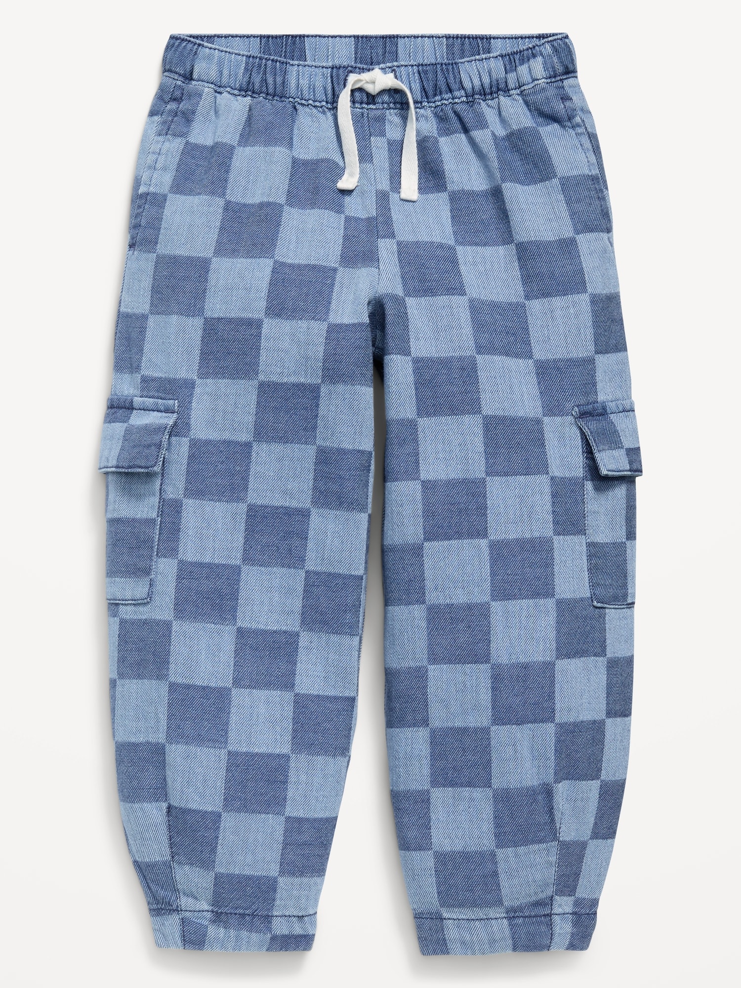 Barrel-Leg Cargo Pants for Toddler Girls