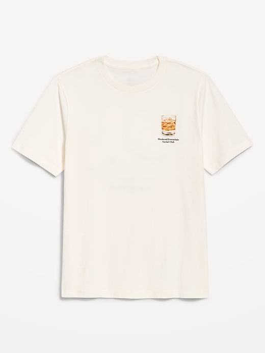 View large product image 1 of 2. Graphic Crew-Neck T-Shirt