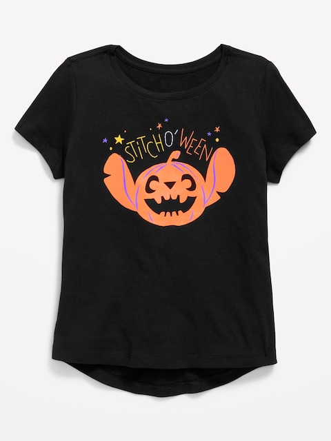 Disney© Stitch Halloween Graphic T-Shirt for Girls