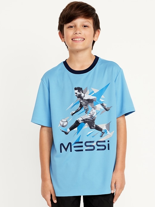 View large product image 2 of 2. Messi™ Lifestyle Jersey T-Shirt for Boys