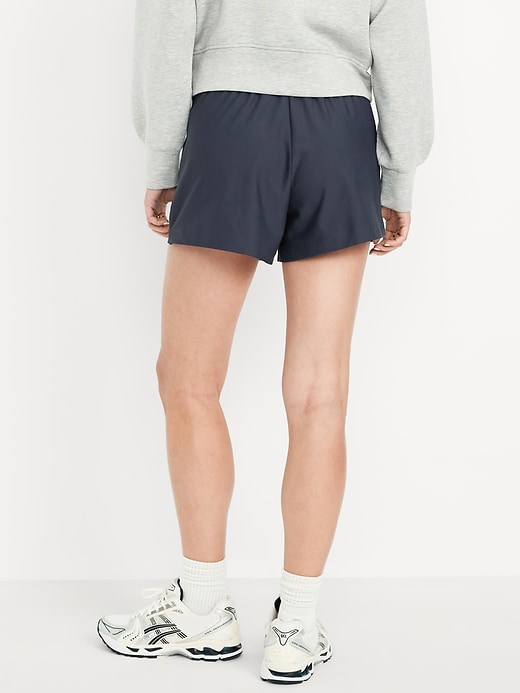 Image number 2 showing, High-Waisted PowerSoft Shorts -- 3.5-inch inseam
