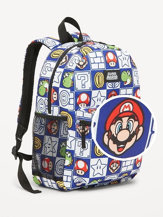 View large product image 1 of 2. Super Mario Bros.™ Canvas Backpack for Kids