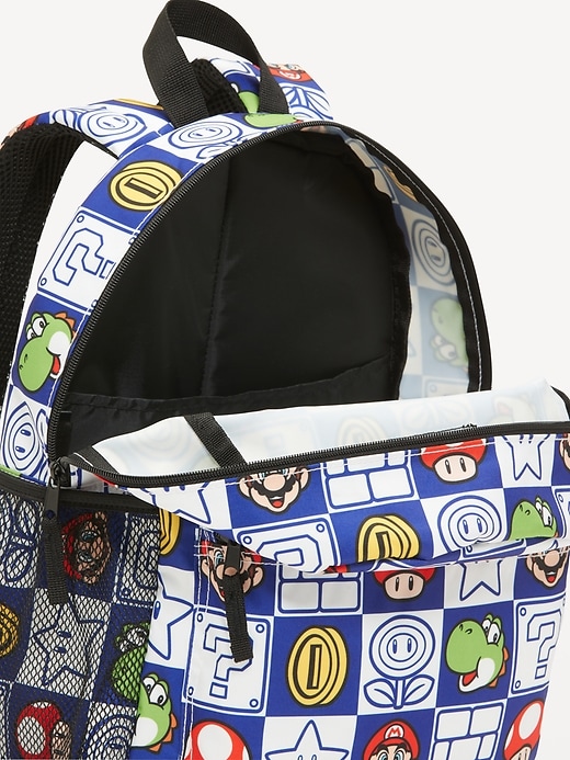 View large product image 2 of 2. Super Mario Bros.™ Canvas Backpack for Kids