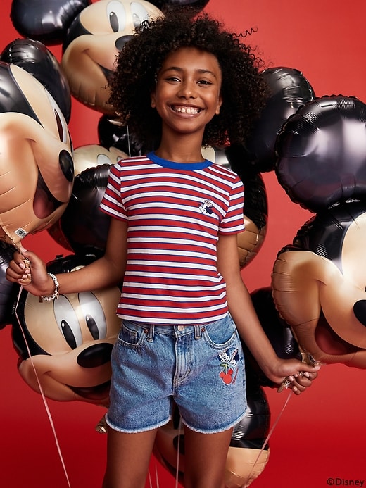View large product image 1 of 5. Old Navy x Disney© High-Waisted Cutoff Jean Shorts for Girls
