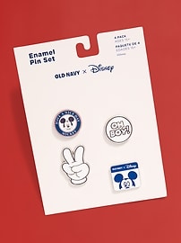 L'image numéro 2 présente Ensemble d’épinglettes en émail Old Navy x Disney ©