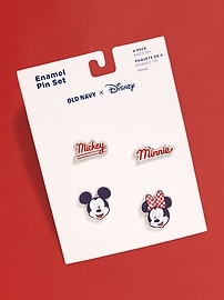 L'image numéro 2 présente Ensemble d’épinglettes en émail Old Navy x Disney ©