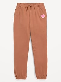 View large product image 4 of 4. Favorite Fleece High-Waisted Jogger Sweatpants for Girls