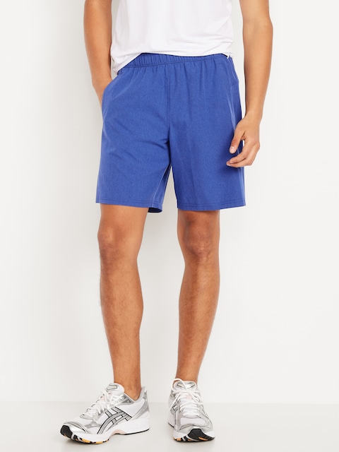Essential Woven Workout Shorts -- 7-inch inseam - Blue