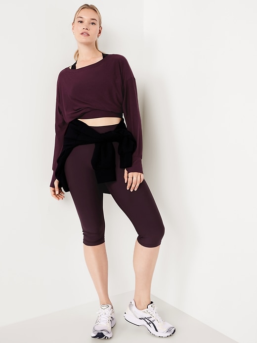 Image number 3 showing, CloudMotion Boat-Neck Top