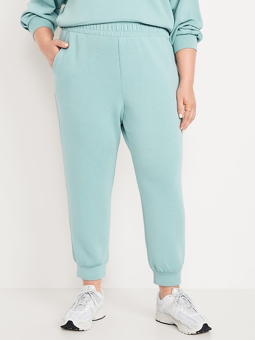 Image number 5 showing, High-Waisted Bounce Fleece Jogger Sweatpants