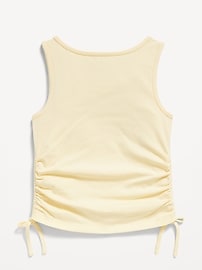 View large product image 3 of 4. Side-Ruched Tank Top for Girls