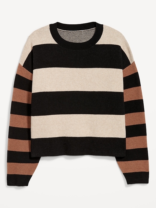 Image number 4 showing, SoSoft Loose Cropped Sweater
