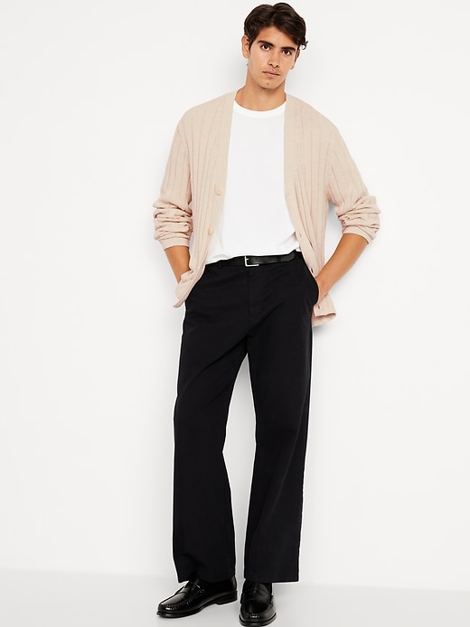 Image number 3 showing, Ribbed Button-Front Cardigan