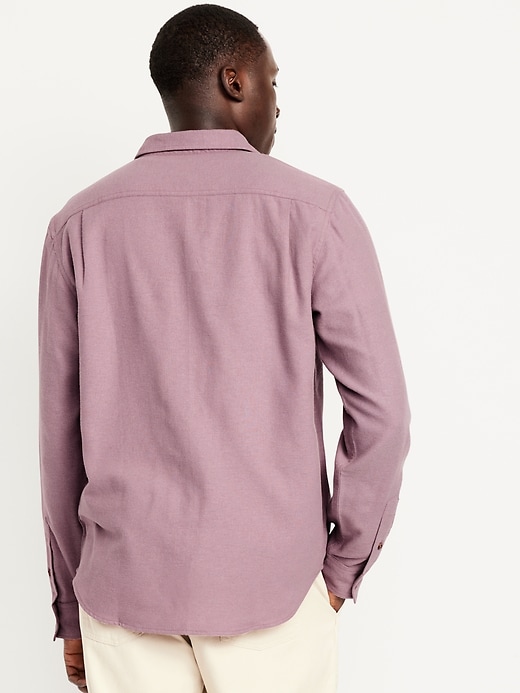 L'image numéro 8 présente Chemise en flanelle à poche