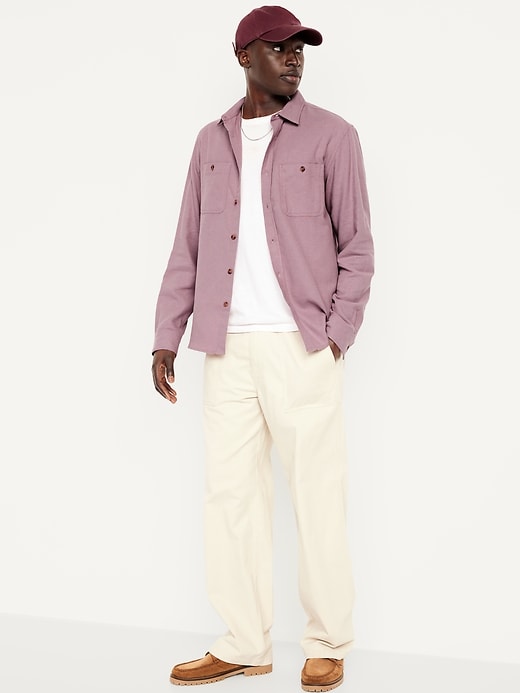 L'image numéro 3 présente Chemise en flanelle à poche