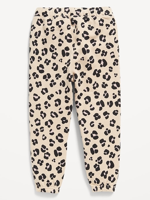 View large product image 2 of 2. Printed Cinched-Hem Logo-Graphic Jogger Sweatpants for Toddler Girls
