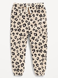 Image number 1 showing, Printed Cinched-Hem Logo-Graphic Jogger Sweatpants for Toddler Girls
