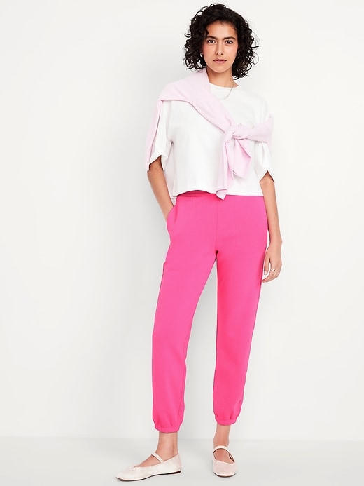 Image number 3 showing, High-Waisted SoComfy Jogger Sweatpants