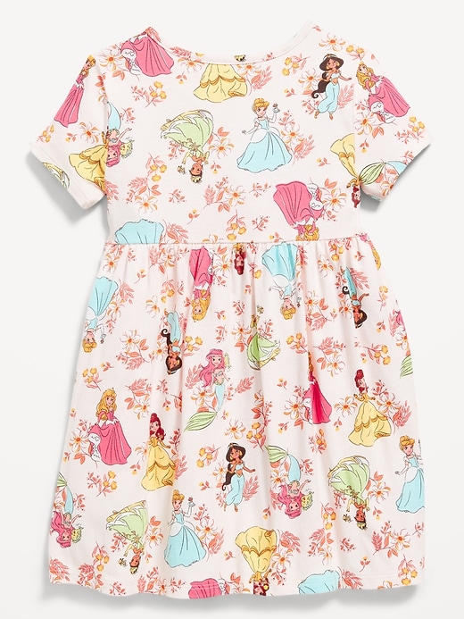 View large product image 2 of 2. Disney© Fit and Flare Pocket Dress for Toddler Girls