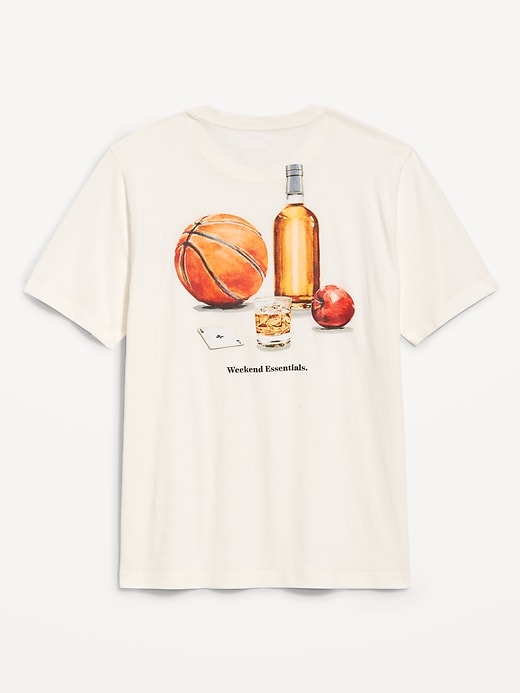 View large product image 2 of 2. Graphic Crew-Neck T-Shirt