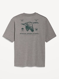Image number 2 showing, Heavyweight Crew-Neck Graphic T-Shirt