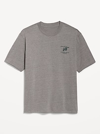 Image number 1 showing, Heavyweight Crew-Neck Graphic T-Shirt
