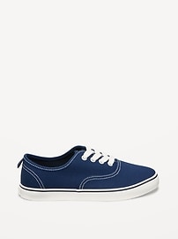 View large product image 4 of 4. Canvas Lace-Up Sneakers for Boys