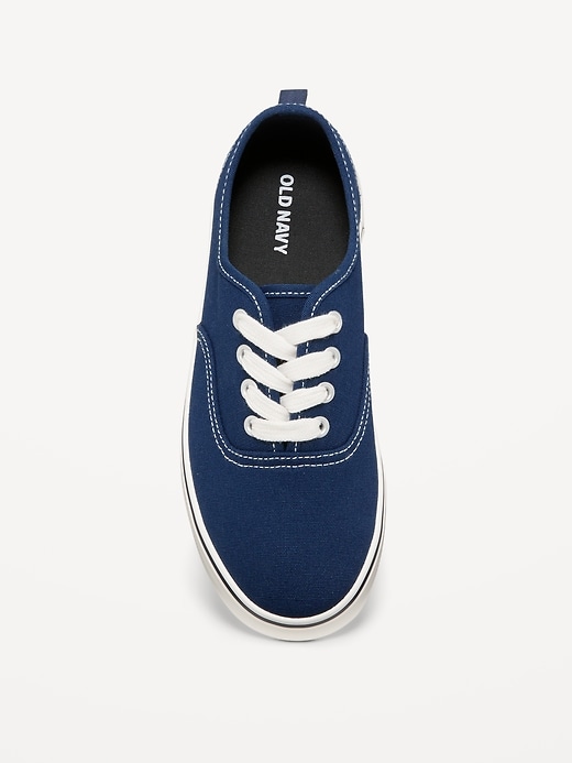 View large product image 2 of 4. Canvas Lace-Up Sneakers for Boys
