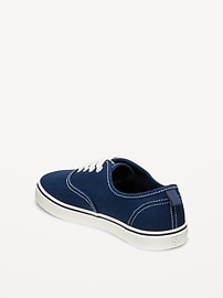 View large product image 3 of 4. Canvas Lace-Up Sneakers for Boys