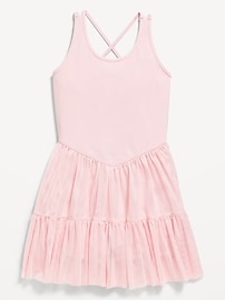 View large product image 4 of 5. PowerSoft Sleeveless Tutu Athletic Dress for Girls