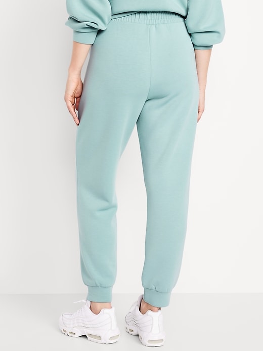 Image number 4 showing, High-Waisted Bounce Fleece Jogger Sweatpants