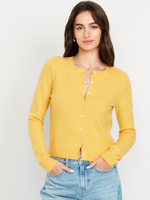 SoSoft Cropped Cardigan Sweater