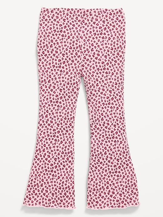 View large product image 1 of 1. Ribbed Flare-Leg Leggings for Toddler Girls