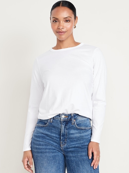 Image number 3 showing, EveryWear Long-Sleeve T-Shirt