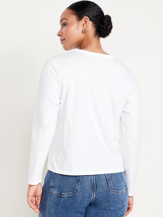 Image number 4 showing, EveryWear Long-Sleeve T-Shirt
