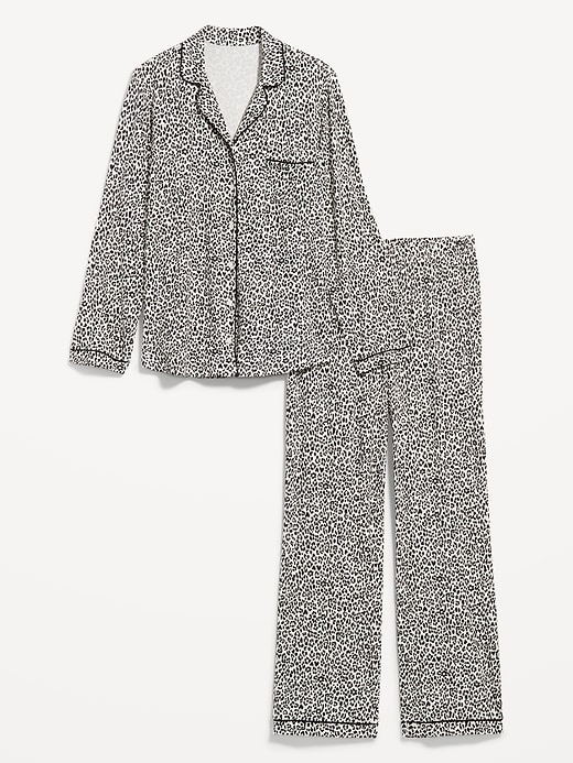 Image number 3 showing, Sunday Sleep Knit Jersey Pant Set