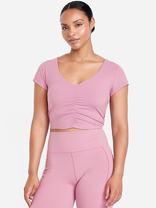 Image number 3 showing, Light Support StudioSmooth Crop Top