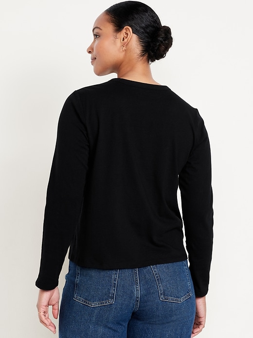 Image number 4 showing, EveryWear Long-Sleeve T-Shirt
