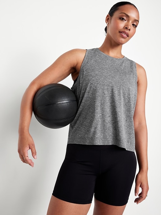 Image number 3 showing, Fluid Seamless Loose Tank Top