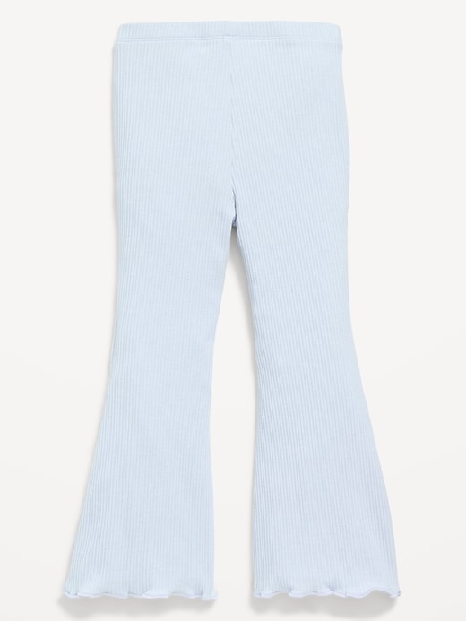 View large product image 2 of 2. Ribbed Flare-Leg Leggings for Toddler Girls