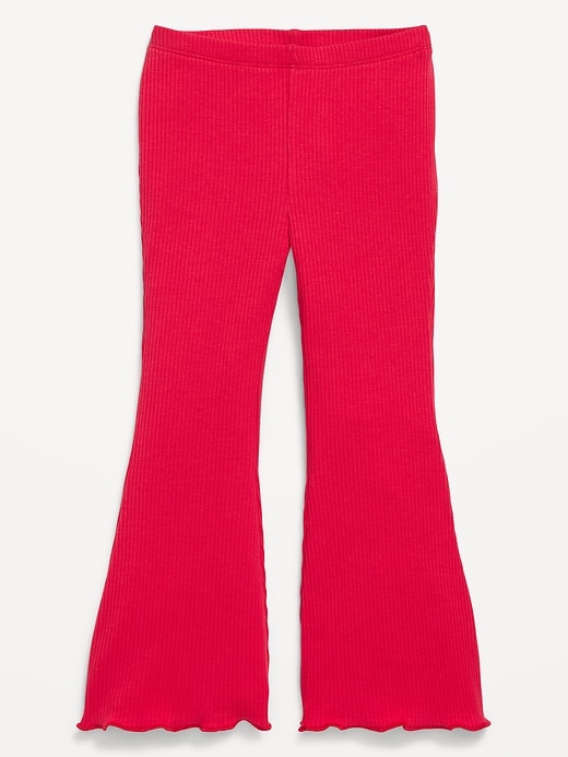 View large product image 1 of 1. Ribbed Flare-Leg Leggings for Toddler Girls