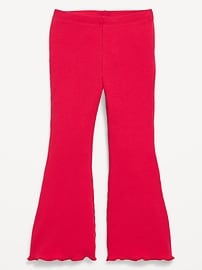 Image number 1 showing, Ribbed Flare-Leg Leggings for Toddler Girls