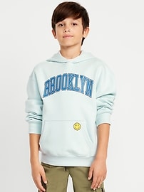 Image number 1 showing, Favorite Fleece Oversized Graphic Fleece Pullover Hoodie for Boys