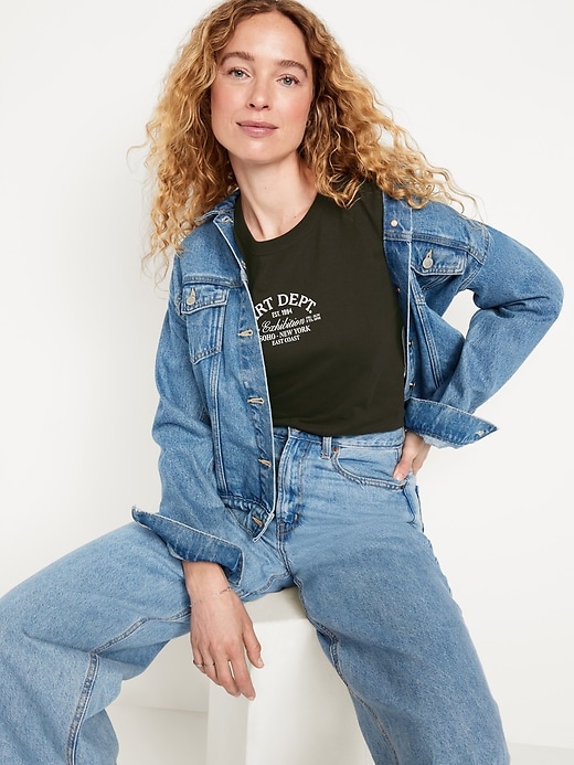 Image number 3 showing, EveryWear Crew-Neck Graphic T-Shirt