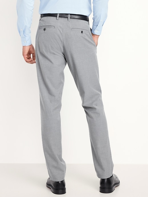 L'image numéro 2 présente Pantalon habillé droit années 90 à Extensibilité intégrée