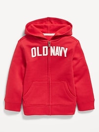 Image number 1 showing, Unisex Logo-Graphic Zip Hoodie for Toddler
