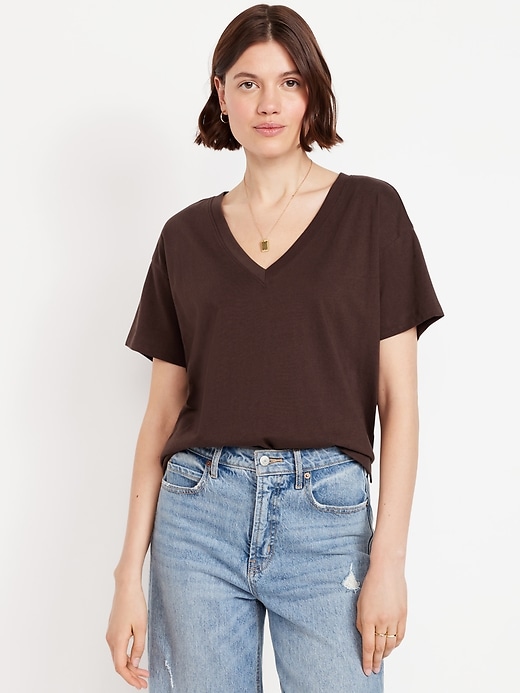 Image number 1 showing, Vintage V-Neck T-Shirt