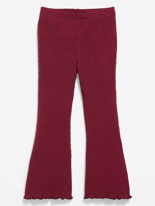 View large product image 1 of 1. Ribbed Flare-Leg Leggings for Toddler Girls
