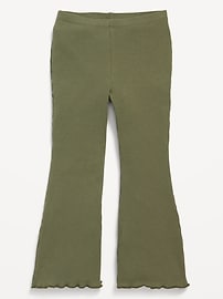 Image number 1 showing, Ribbed Flare-Leg Leggings for Toddler Girls